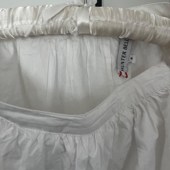 HUNTER BELL Cream A-Line Skirt - Picture 6 of 7